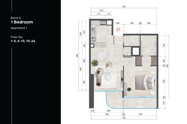 Guzel Towers - Floor Plans