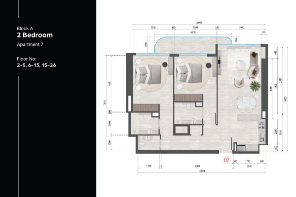Guzel Towers - Floor Plans
