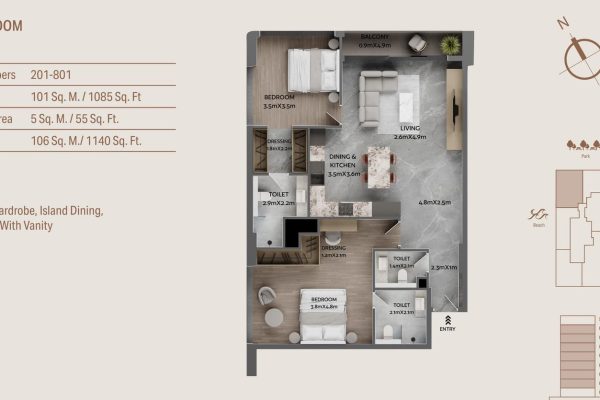 Jardin FloorPlan