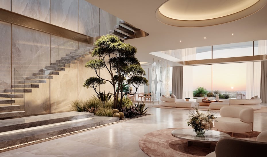 Sky Mansions Stair Case