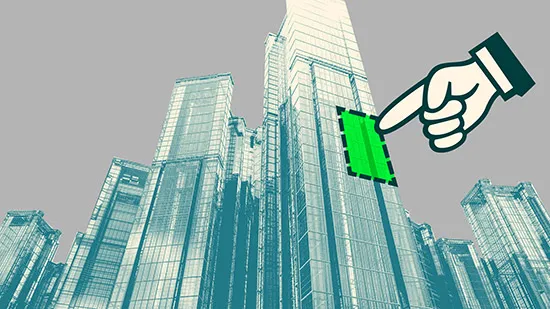 REITs photo illustration image Investing in real estate shares