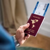man preparing travel