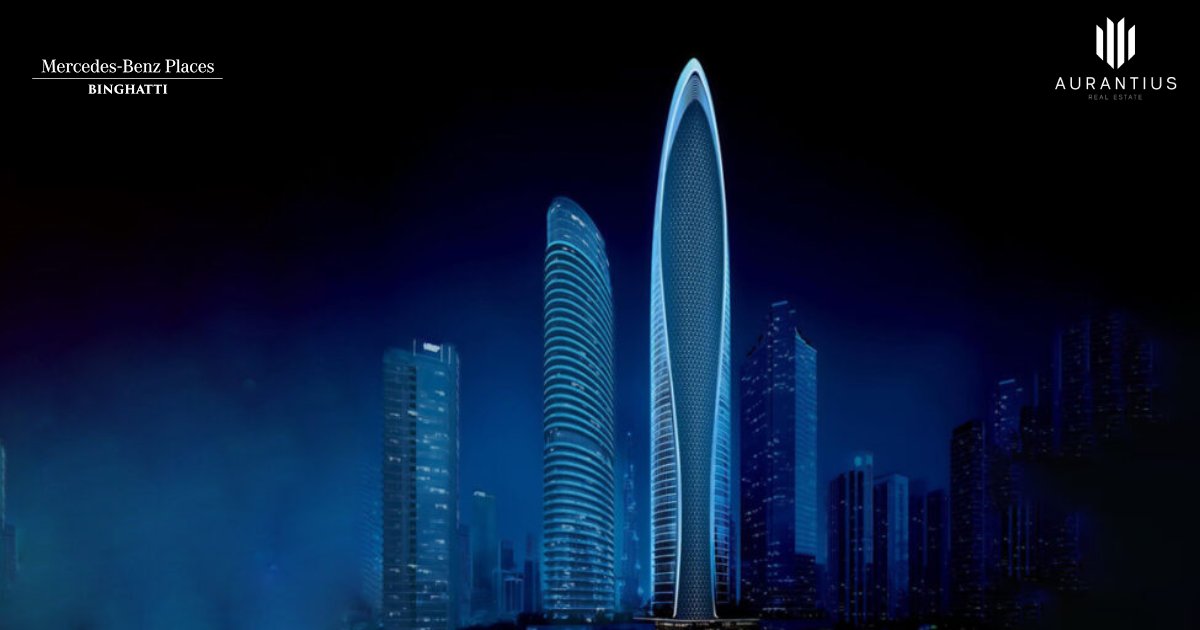 Binghatti and Mercedes Benz Unveil AED Billion Mercedes Benz Places – Binghatti City in Dubai