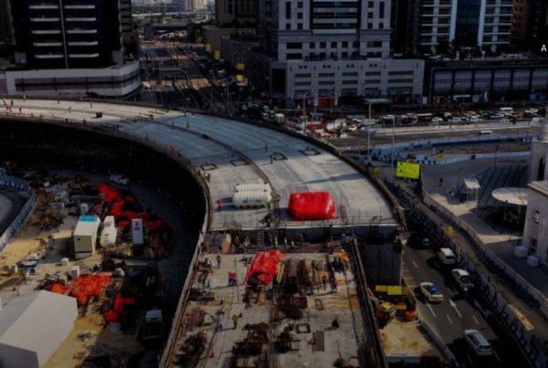 Bridge Linking Sheikh Zayed Road to Dubai Harbour Reaches % Completion