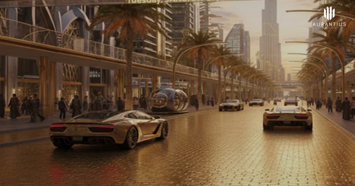 The World’s First Gold Street Is Coming to Dubai