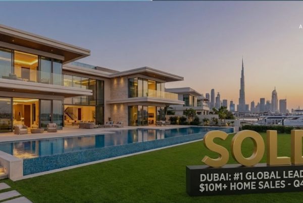 Dubai Sold More $ Million Plus Homes Than Any Other City Last Quarter