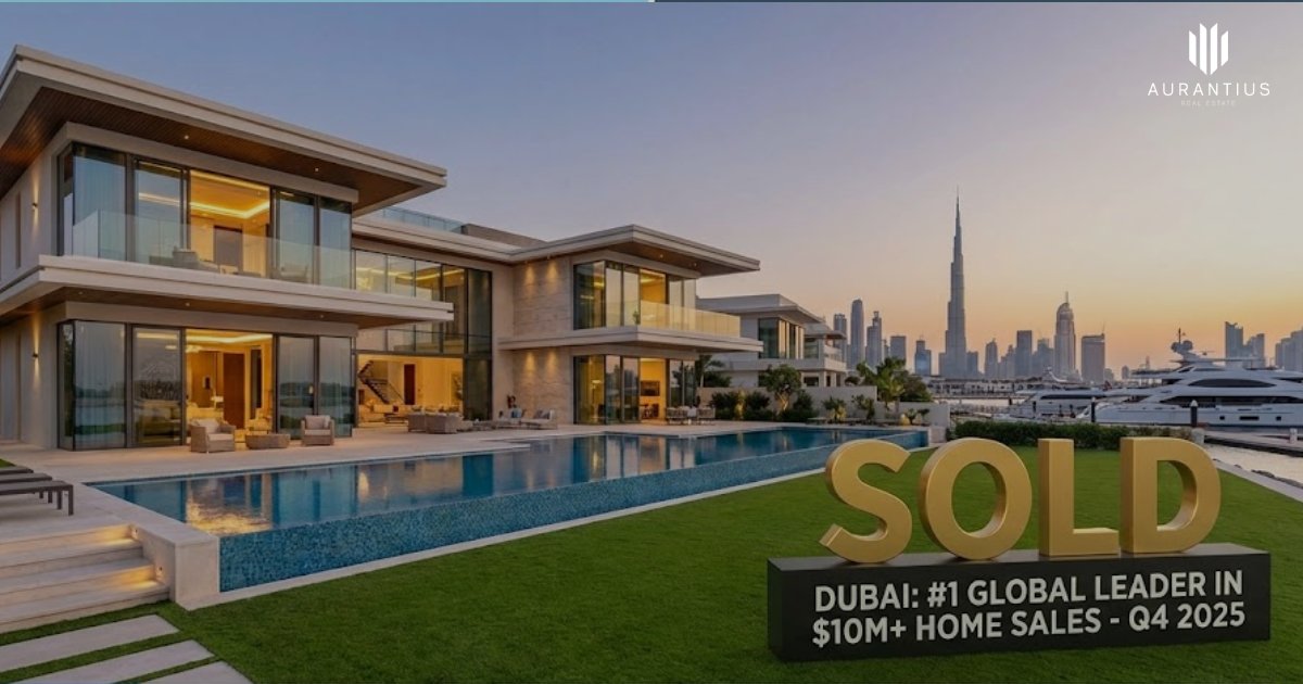 Dubai Sold More $ Million Plus Homes Than Any Other City Last Quarter
