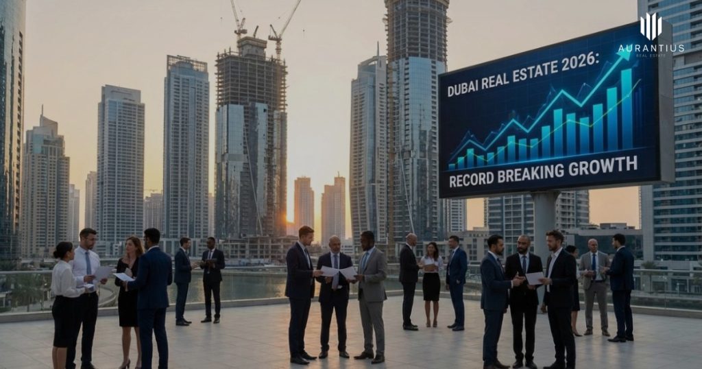 How Dubai Real Estate Market Hits New Highs in 2026 | Aurantius Real Estate