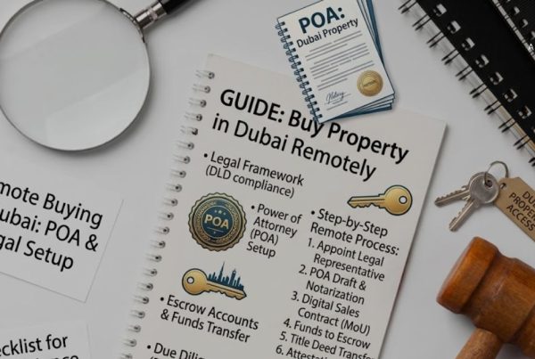 Can You Buy Property in Dubai Without Visiting Legal Setup, POA, and Checklist
