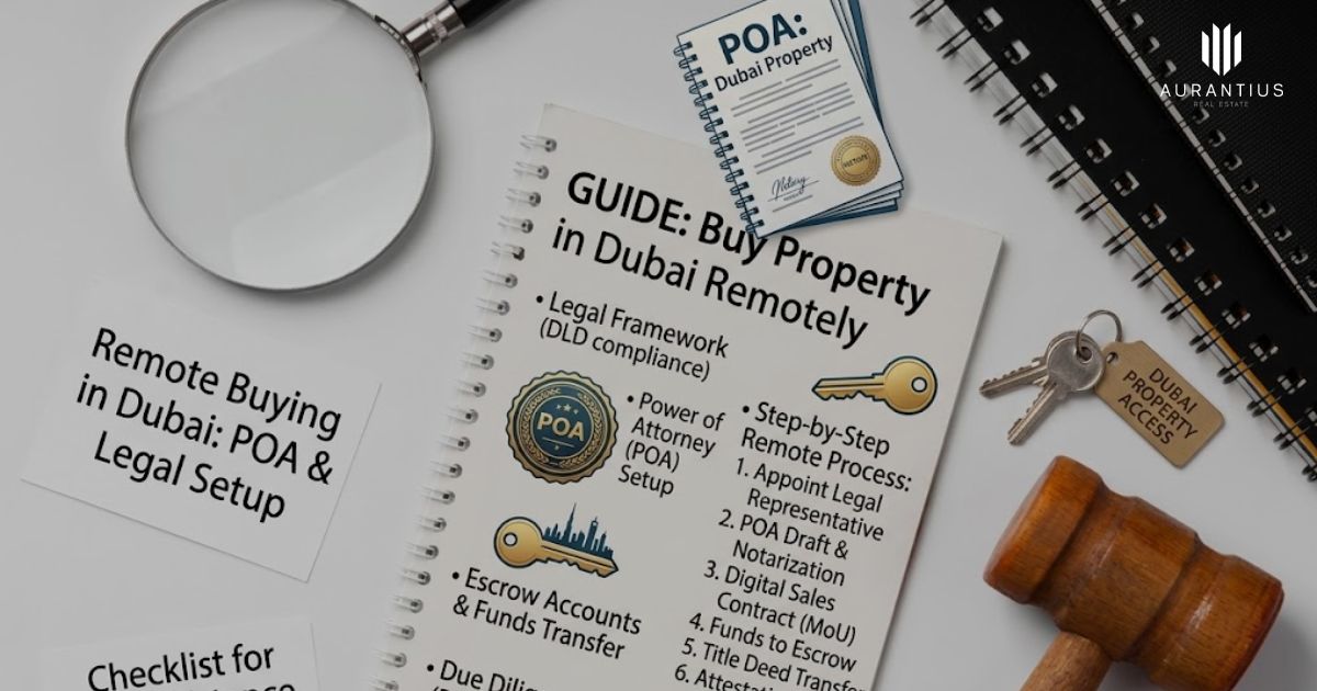 Can You Buy Property in Dubai Without Visiting Legal Setup, POA, and Checklist