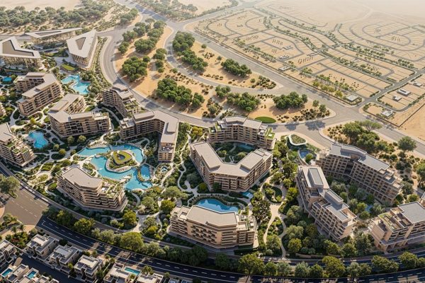 Arancia Yards 2 Aerial View by Beyond Developments in City of Arabia