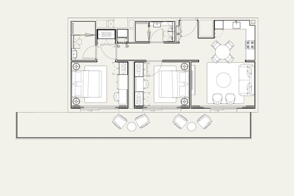 Azizi Noura 2 Bedroom Floor Plan Azizi Noura two bedroom apartment floor plan