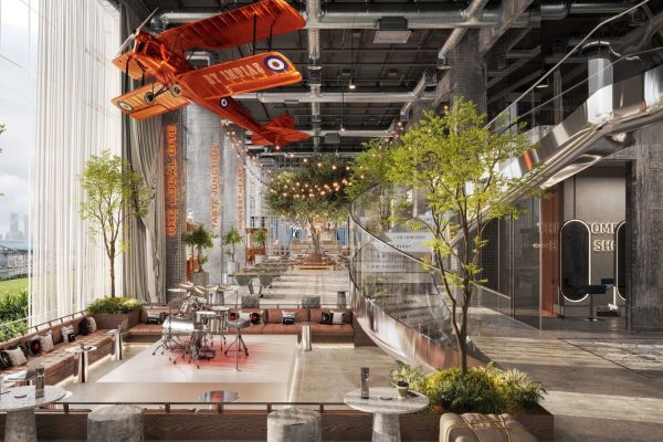 RAW District Lobby by Imtiaz Developments