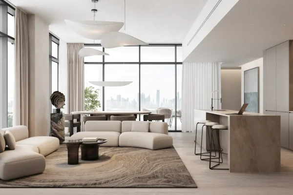 Sanctuary three bedroom living room